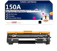 150A Cartouche de Toner Compatible pour HP 150A W1500A Black Cartouches de Toner Capacité pour HP Laserjet M111a M111w MFP M141a MFP M141w MFP M141we Imprimantes,Black-1 Pack