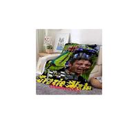 (150cm x 200cm,#35)Valentino Rossi 46 Motorcycle Racing Blanket Throw Bed Sofa Warm Soft Blanket UK