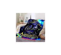 (150cm x 200cm,#39)Valentino Rossi 46 Motorcycle Racing Blanket Throw Bed Sofa Warm Soft Blanket UK