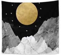 150cm x 200cm coucher de soleil tapisserie arbre tissu tapisserie montagne tenture murale psychédélique nature paysage tapisserie décoration pour chambre salon,couleur 10