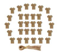 150Ensembles Labels Kraft , Étiquettes Prêtes À Suspendre