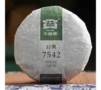 150g TAETEA Gâteau au thé vert Puerh Premium Dayi Puer brut 7542 Chine Menghai Puer
