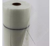 150m² Tissu d'armature Tissu pour enduit WDVS Tissu en fibre de verre 165g 4x4mm