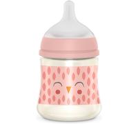 150ml Bottle With Symmetrical Teat Sx Pro Slow Flow Silicone (S) With Anti-Colic Valve For Babies + 0 Months. Bonhomia,Pink