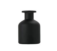 150ml Bouteilles de diffuseur en verre bocaux diffuseurs Conteneur daromathérapie accessoires de parfum utiliser pour Ensembles de bâtons de diffuseur de roseaux de rechange (noir)