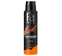3X 150ML FA Dark Passion Parfum Sensuel Frais Déodorant & Bodyspray 48H 0% Alu