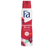 150ml Fa Glamoureux Moments Déodorant Spray 48h Stop Bacteries 0% Aluminiumsalze