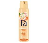 150ml Fa Oriental Moments Déodorant Spray 48h Arrête Bacteries 0% Aluminiumsalze