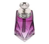150ml Flacon à Pompe Rechargeable en Verre pour Dissolvant | Pression Bas, Étanche et Portable, Usage Salon ou Quotidien, Couleur Pourpre