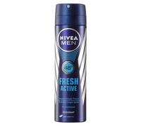 150ml Nivea Hommes Frais Active 48h Déodorant Spray Sans Aluminium Anti