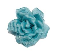 150mm Broche Fleur Camélia Élégante - Épingle à Revers En Tissu Texturé, Accessoire De Mode Pour Femme Et Homme, Idéal Pour Mariage, Fête, Costume Et Robe, Cadeau Festif