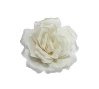 150mm Broche Fleur Camélia Élégante - Épingle à Revers En Tissu Texturé, Accessoire De Mode Pour Femme Et Homme, Idéal Pour Mariage, Fête, Costume Et Robe, Cadeau Festif