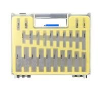 150PC Forets Hélicoïdaux 0.4-3.2mm - Jeu de Mini Forets en Acier Rapide, Pour Métal/Bois/Plastique