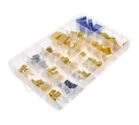 150pcs 150value x 10pcs X2 275VAC Capacitor Assorted kit 0.022uF - 0.68uF Polypropylene film DIY capacitor set NWPNLXEA