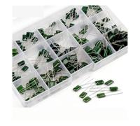 150Pcs 15Values Polyester Film Capacitor Assortment Box Kit 0.33NF 2A331J 470NF 2A474J 2A821J 2A102J 2A393J 2A474J AUOQKQUT