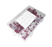 150PCS 400V 630V CBB Polypropylene Film Capacitor 0nf-68nf CBB Capacitors Assortment Kit 10NF 22NF 47NF 100NF 220NF470NF 560NF AUOQKQUT