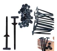 150PCS Nylon Universal Cable Tie Buckle, Heavy Duty Self-Locking Nylon Zip Ties Holder, Multipurpose Plastic Cable Ties Tool UV Resistant Black Zipties Straps for Car Daily Repair (150Pcs)