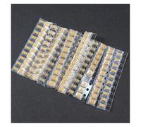 150PCS SMD Tantalum Capacitor Assortment Kit 1uf-220uf A/B Case Tantalum Capacitors Set 1UF 2.2UF 10UF 15Values Capacitors NWPNLXEA