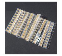 150PCS SMD Tantalum Capacitor Assortment Kit 1uf-220uf A/B Case Tantalum Capacitors Set 1UF 2.2UF 4.7UF 10UF 47UF Capacitors MQXFCZUX