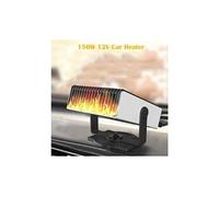150w 12v voiture camion chauffage automatique ventilateur chaud cool pare-brise dégivreur - noir