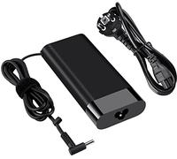 150W 19.5V 7.7A Chargeur Adaptateur Secteur pour HP Omen ZBook 15 17/Pavilion Gaming Envy 15 17/ZBook Studio 15 G3 G4 G5 G6/Elitebook 1050 G1 Séries Ordinateur Portable Alimentation