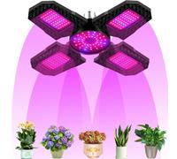 150W 240LEDs E26/E27 spectre complet LED Plante Lampe de croissance pliable 2000lm Lampe pour plantes Lumière pour plantes d'intérieur Ampoule de croissance