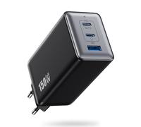 150W Chargeur USB C, 3 Ports PD+PPS 100W Chargeur Rapide avec GaN IV Tech Compact Prise USB C Multiple Adaptateur Laptop Compatible avec MacBook Pro/Air, i-Pad, iPhone16/15, Galaxy S24 Ultra, Dell XPS