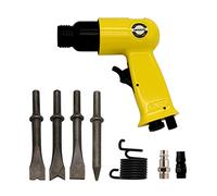 150Y 120mm Air Hammer Pistolet Pompe à gaz Petits Outils pneumatiques de démolition rouille avec 4 ciseaux Réparation automobile(Air hammer)