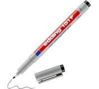 151 F Stylo Non-Permanent - Noir - 1 Stylo - Plume Ronde,6 Mm - Stylo Pour Écrire Sur Le Verre, Le Plastique, Les Films Et Les Surfaces Lisses - Séchage Rapide, Peut Être Corrigé À L'eau[Z2441]