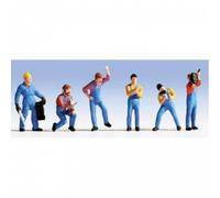 15108 Noch Ho Set 6 Mécanique Avec Outils En Main Échelle 1:87