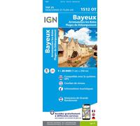 IGN 1512OT Bayeux-Arromanches-les-Bains Plages du Débarquement