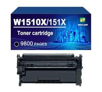 151A W1510A 151X W1510X Cartouche De Toner Compatible avec Les Imprimantes pour HP 4103fdw, 4103fdn, 4003dw, 4003dn, Haut Rendement,151X-9800 Pages