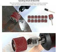 151Pcs Rotary Tool Accessories Kit Universal 1/8'' Shank Electric Drill Fitment for Cutting Sanding Polishing Grinding Carving