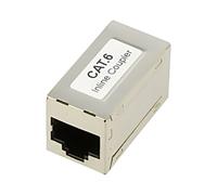 15217 Interrupteur RJ45 argent cat : 6 1 : 1 connexion Commande : PoE+ GOOBAY