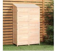 152190 vidaXL Remise de jardin 102x52x174,5 cm Bois de sapin solide