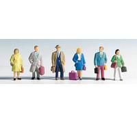 15220 NOCH HO Ensemble De 6 Voyageurs Avec Bagages