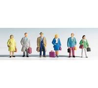 15220 NOCH HO Ensemble De 6 Voyageurs Avec Bagages