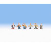 15244 Noch Ho 6 Caractères Chauffeur Camion Utilitaire et Autre Échelle 1:87