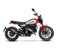 15266C Tuyau D'Échappement LEOVINCE LV-10 Carbone Ducati Scrambler 800 2023