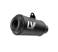Leovince Lv-10 Full Black Ducati Scrambler 803 Abs 23-26 Not Homologated Full Line System Argenté Not Homologated