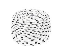 152761 vidaXL Corde de bateau tressé Blanc 6 mmx25 m Polyester