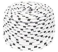Corde de bateau tressé Blanc 6 mmx100 m Polyester