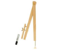 JPC Créations – Compas porte-marqueur en bois 40 cm pour tableau L