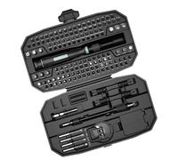 152pc / Ensemble Ergonomic Multiple Tip Case Compacte De Tournevis Précis Pour Techniciens Professionnels Réparation De Maison
