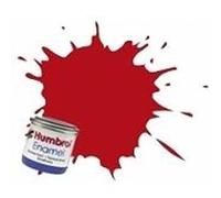 AB Gee Humbrol 14ml No. 1 Tinlet Enamel Paint 153 (Insignia Red Matt)