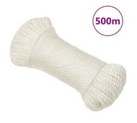 153049 Corde de travail Blanc 8 mm 500 m polypropylène