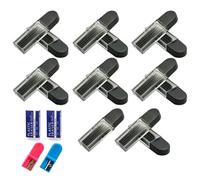 154 Pièces Mine Compas 2mm 2B Recharges de Mine de Compas avec Boîte | Portable, Graphite, Haute, Précision, Dessin, Technique, Géométrie, Accessoires, Remplacement, qualite, Solid, pratique