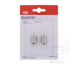 1543-Blister 2 lampes à ampoule 12V 5W compatible avec YAMAHA XC 180 CYGNUS