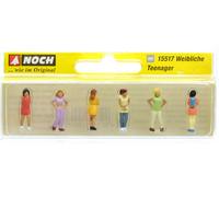 15517 Noch Filles Adolescents Ensemble Avec 6 Personnages H0 1:87