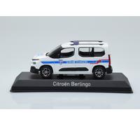 155767 Citroen Berlingo Police Municipale v1 White Blue Norev 1/43
